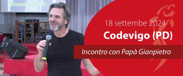 Papà Gianpietro incontra le famiglie di Codevigo (PD)